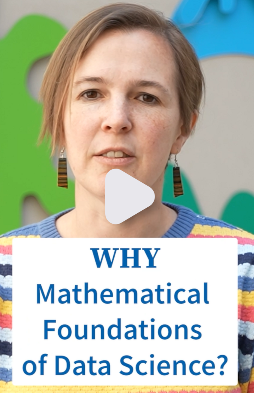 Link to video: Prof. Manhart talks about the new Bachelor's program